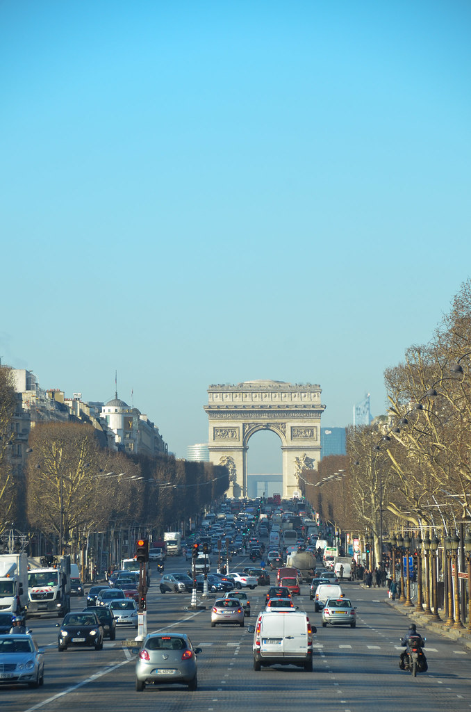 ChampsElysees The most famous street in Paris Harvey Mayall Flickr