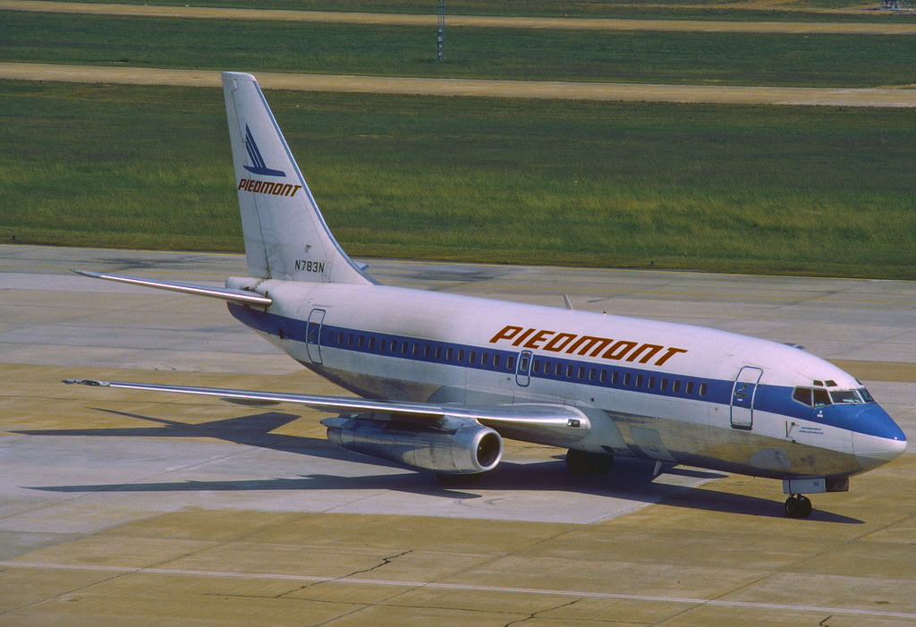 Piedmont Airlines Boeing 737200; N783N, September 1987/ A… Flickr