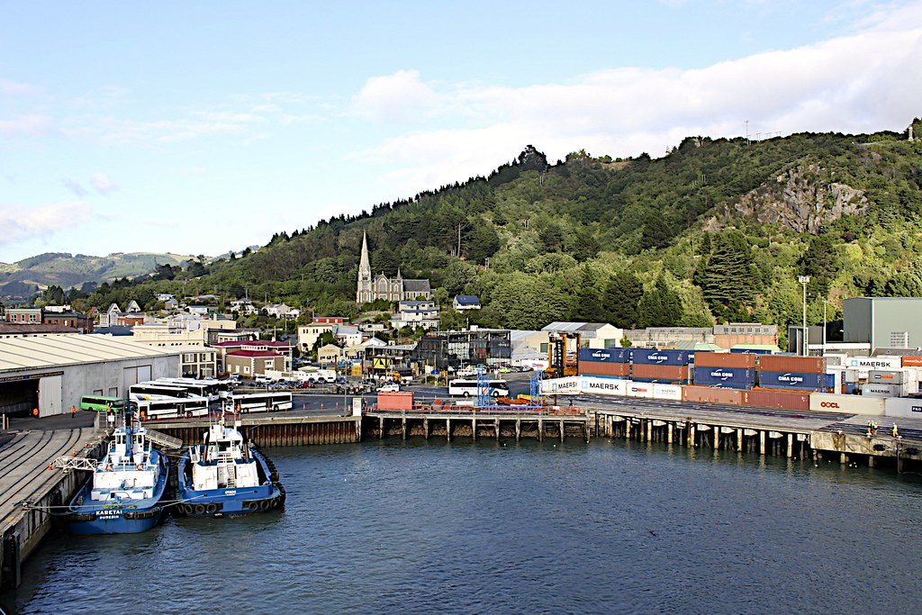 Port Chalmers February 7, 2012 The view from our aft bal… Flickr