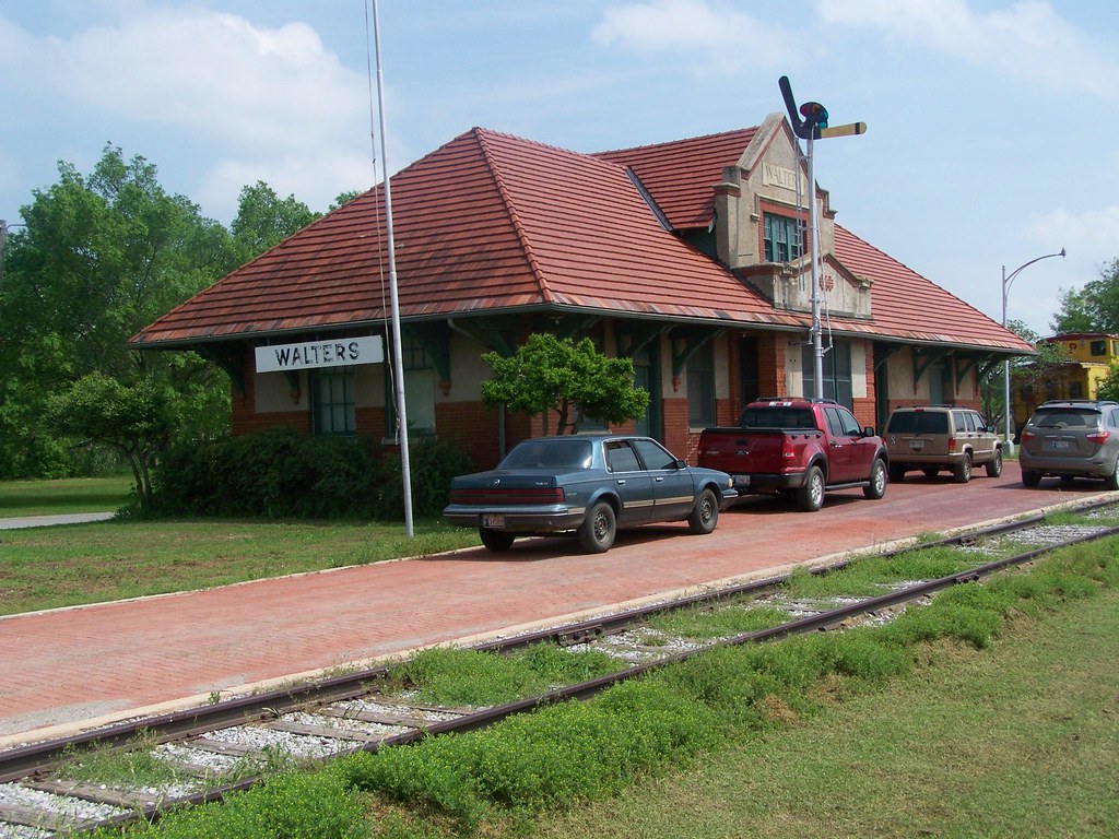 Rock Island Depot Walters OK (3) nrhp 98001147 Built i… Flickr
