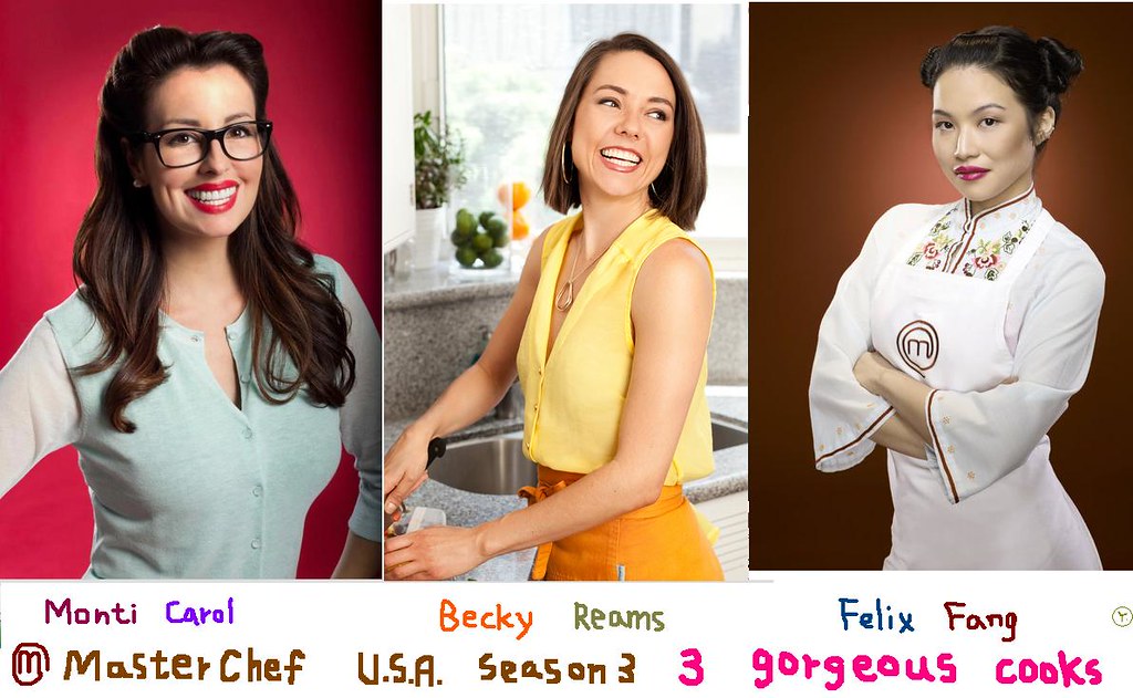 Master Chef USA season 3 Monti, Becky, Felix carine Flickr