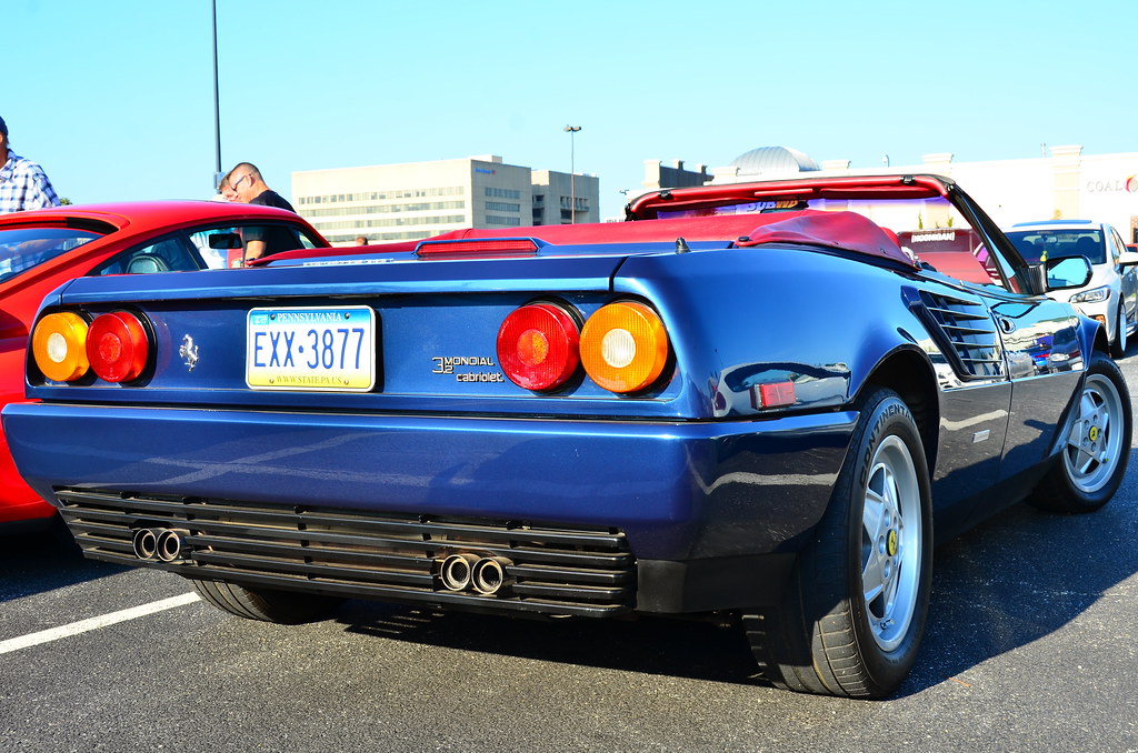 Ferrari Mondial 3.2 Mondial Cabriolet in Blue.2 Mondial in… Flickr