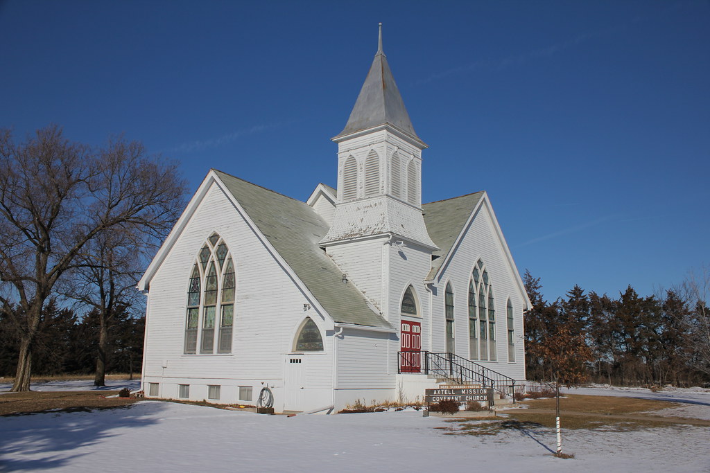 Mission Covenant Church rural Axtell, KS Founded by diss… Flickr