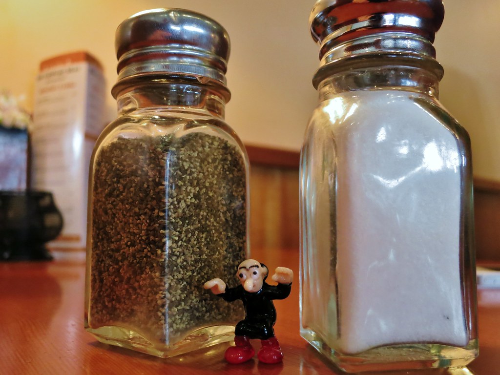 Salt & Pepper And Gargamel. The Hardware Store restaurant,… Flickr