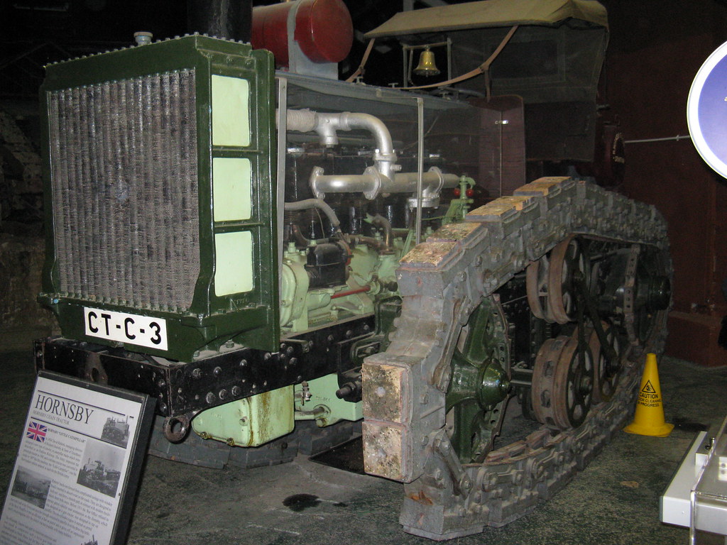 Hornsby Chain Track Tractor This tractor was one of four d… Flickr