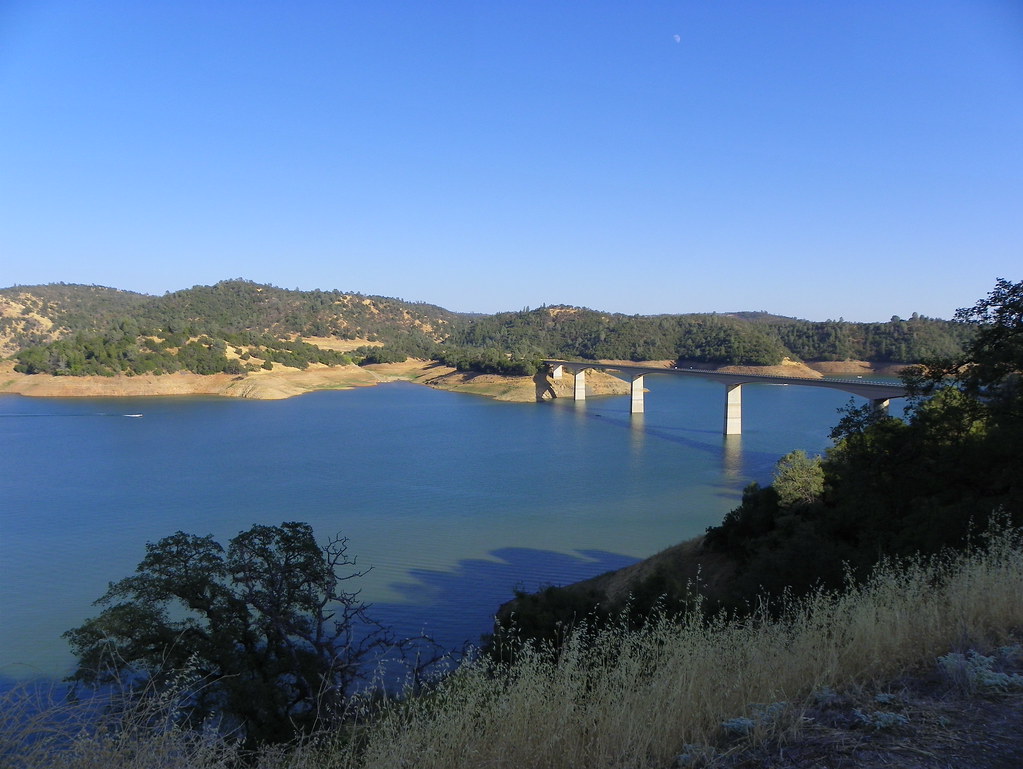 New Melones Lake and Hwy. 49 Bridge Robinson's Ferry Vista… Flickr
