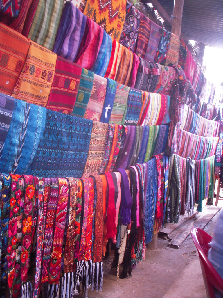 Weavings for sale in Chontola Photo (c) Emma Dalen Eastern Mennonite University