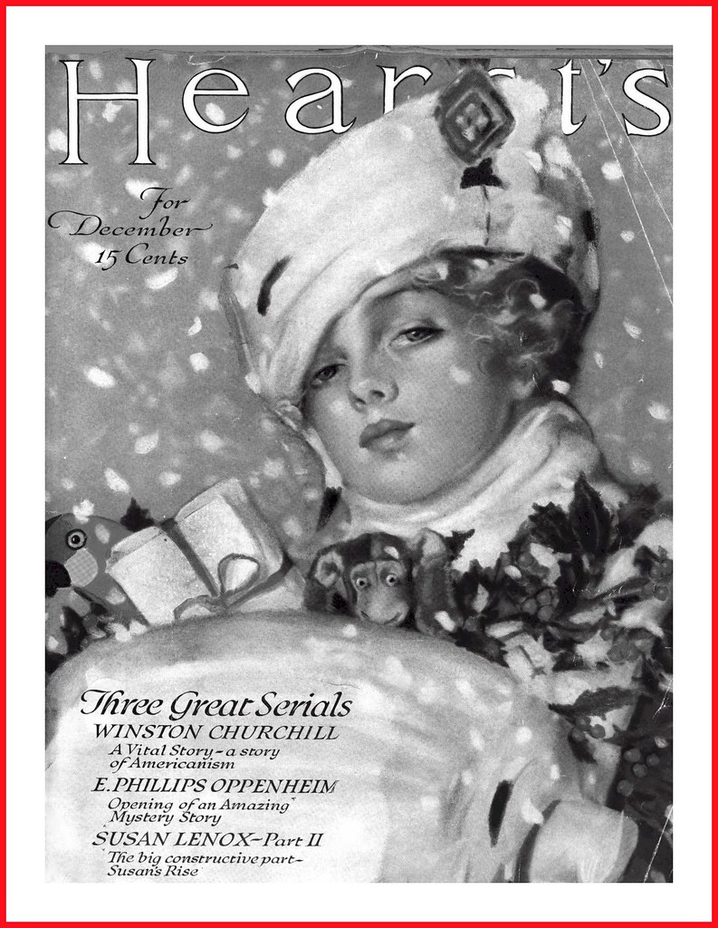 1916 Christmas Decor 1916 December Christmas Cover Hearst Magazine by Penrhyn S… Flickr