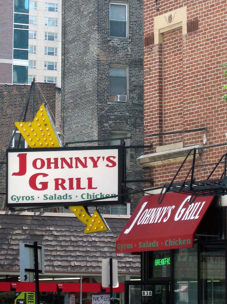 Johnny's Grill Chicago Gold Coast stut Flickr