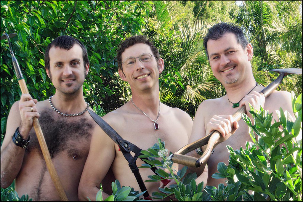 the naked gardener | Gardening Australia TV presenter Jerry … | Flickr