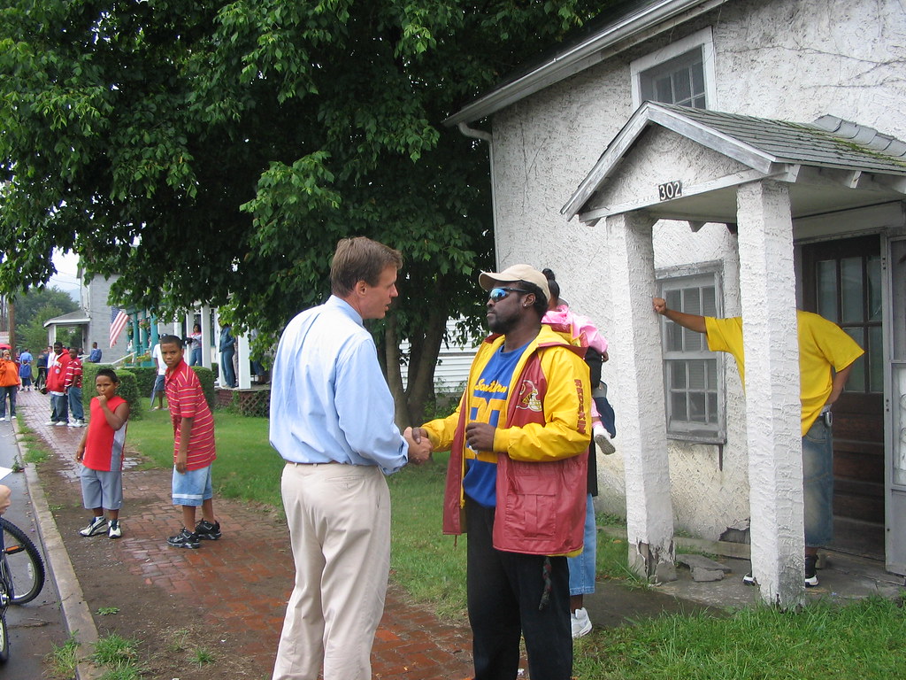 Gov. Warner at the Buena Vista Labor Day Parade Mark Warner Flickr