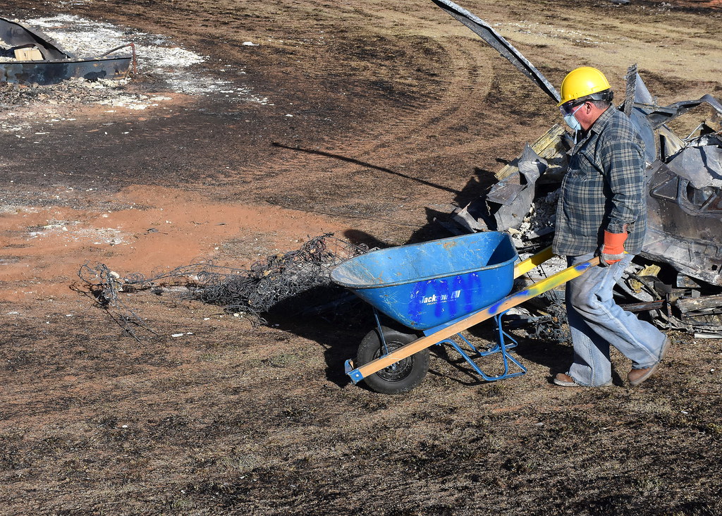 2018 Disaster Relief Vici, Oklahoma Wildfire In April … Flickr