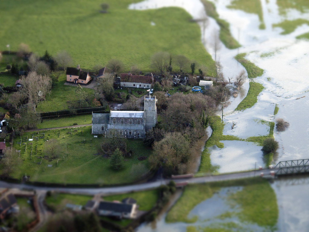 Mendham Suffolk UK aerial image Suffolk during the Decem… Flickr