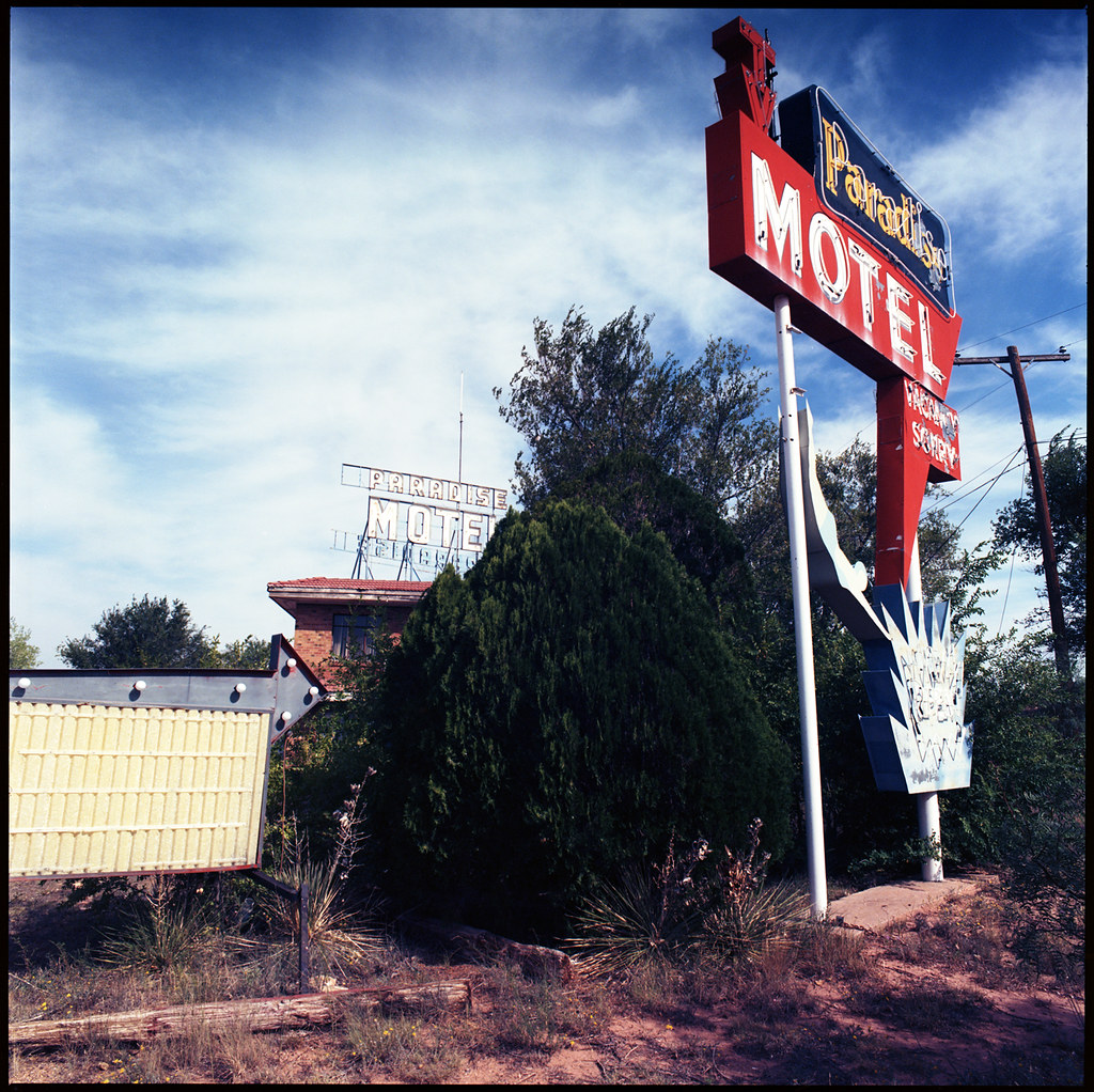 Tucumcari, NM Bronica C/45mm, Kodak Ektar moominsean Flickr