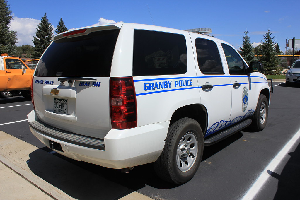 Chevrolet Tahoe Granby Police, Colorado In front of the PD… Chris