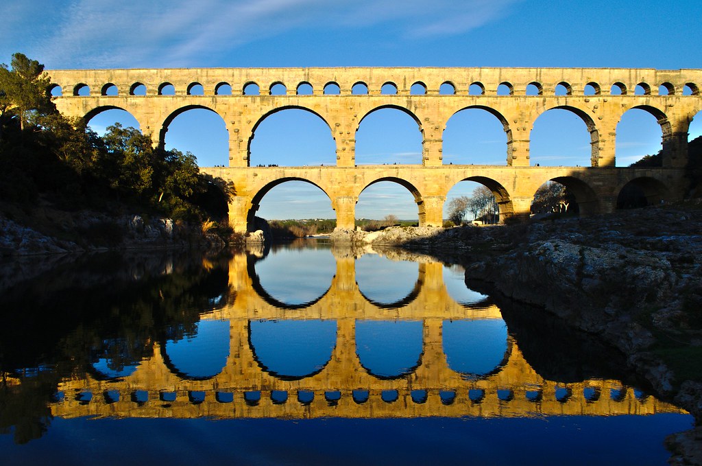 Pont du Gard The Pont du Gard (English bridge of the Gard… Flickr