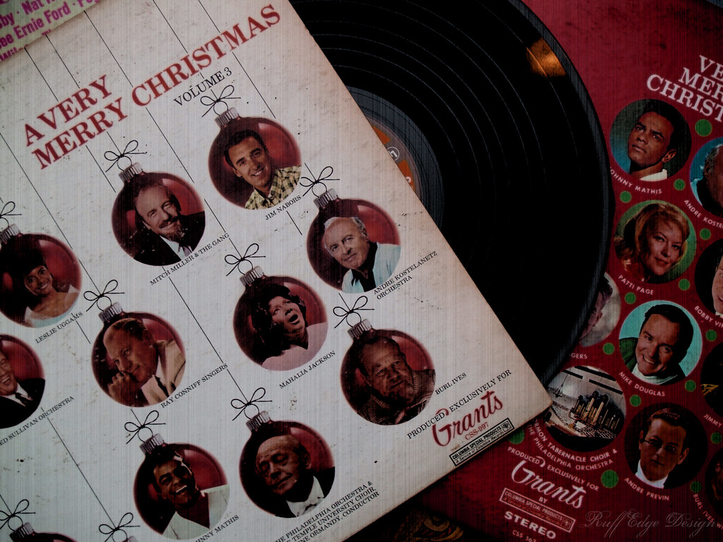 Vintage Christmas Albums These records say Christmas to me… Flickr