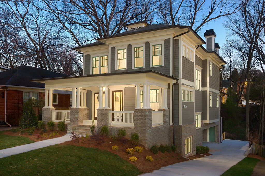 Thrive Homes Drewry St Exterior Front Elevated Twilight Flickr