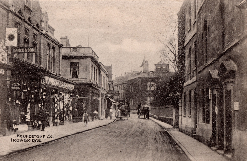 Trowbridge Roundstone Street 1916 Trowbridge Postcards & Ephemera