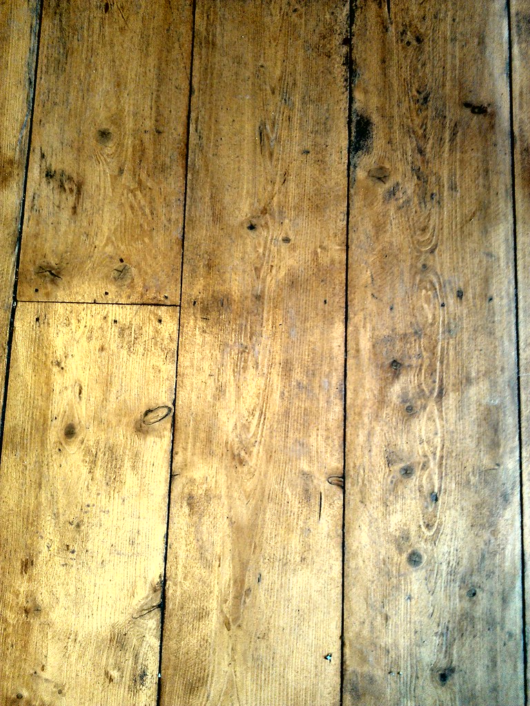 Old Wood Floor An old wooden floor. benjamintarr Flickr