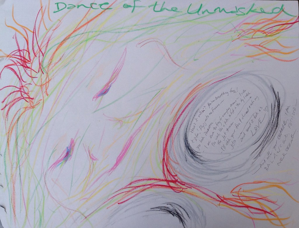 Dance of the Unmasked Drawing I created as part of the "Bo… Flickr