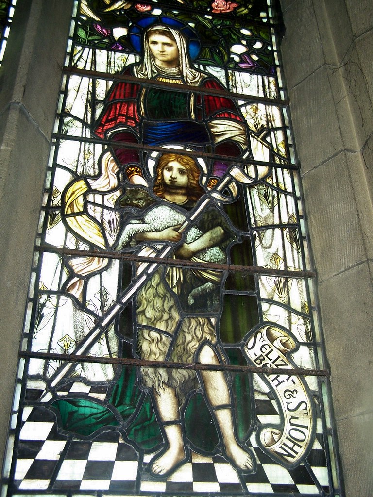 Yorkshire, Guisborough Stained glass window in memory of D… Flickr