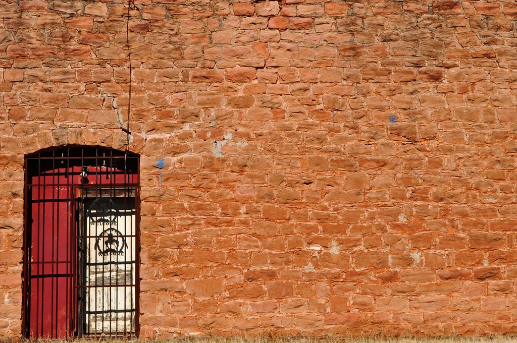 Rock and Door Ninnekah, OK Lynne's Lens Flickr