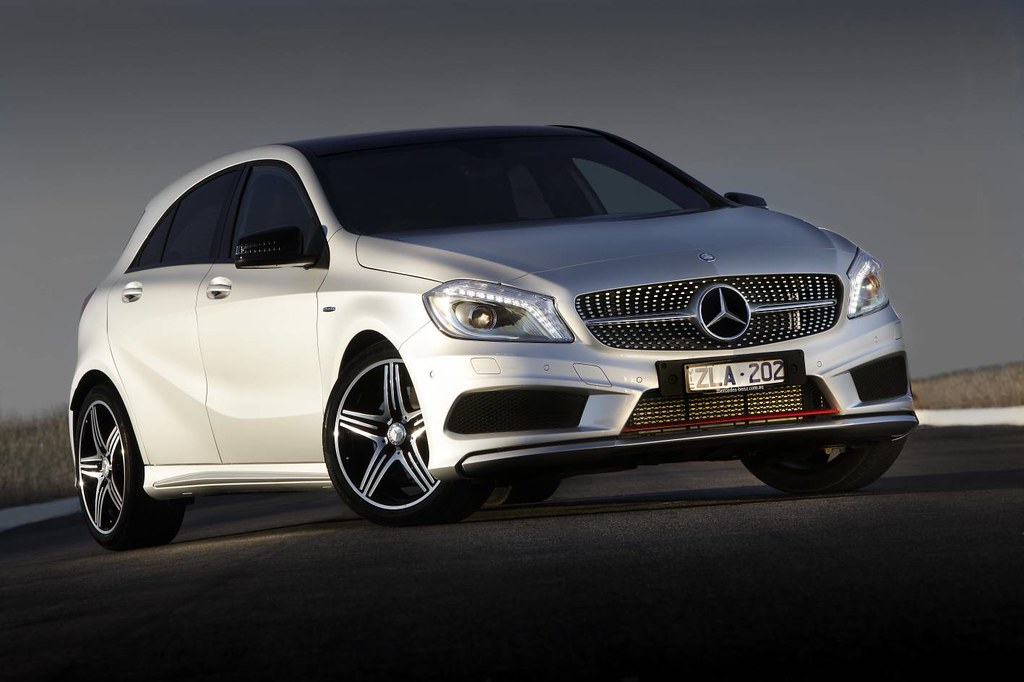 2013 Mercedes Benz AClass front Introducing the latest AM… Flickr