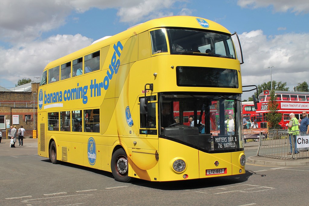 LT557 Potters Bar Garage, July 2018. Phil Hambling Collection Flickr
