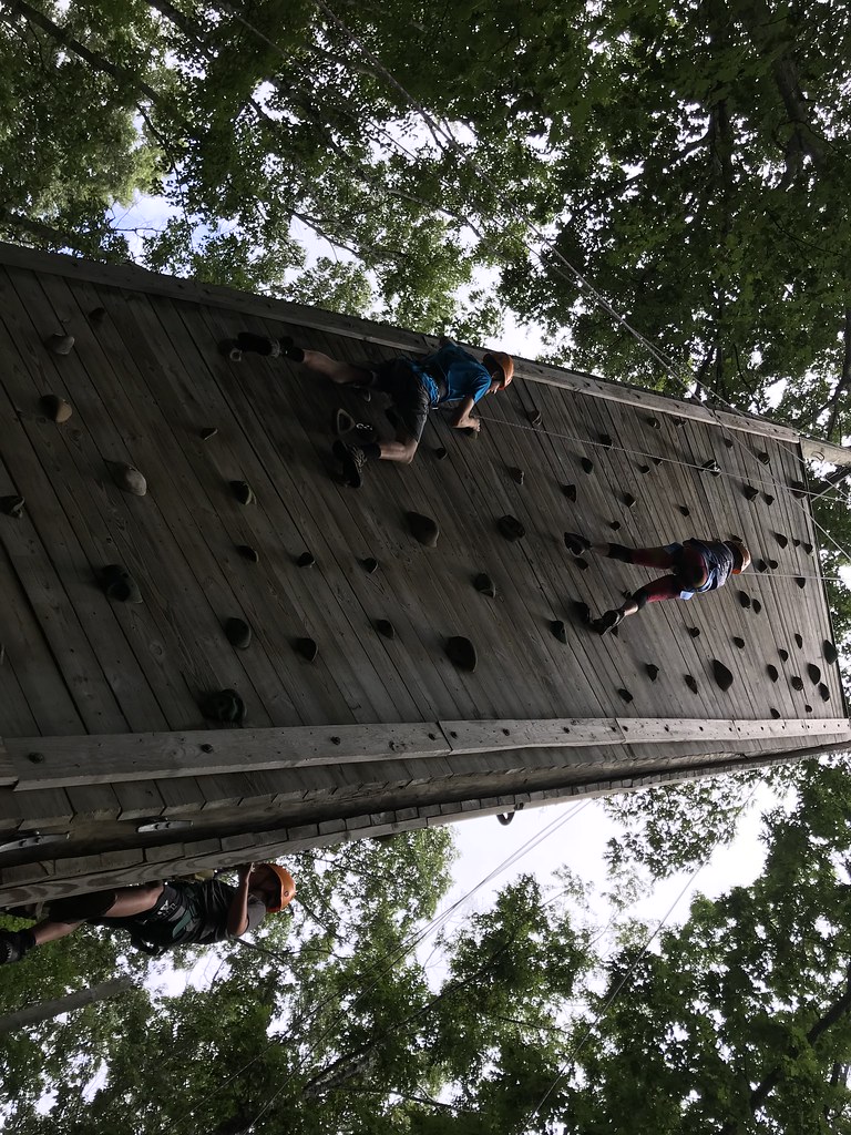 Camp! Ropes courses! Camp PA Flickr