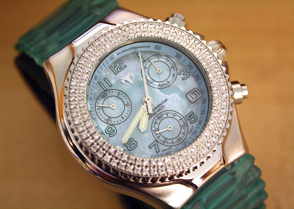 TechnoMarine "TechnoDiamond" Chronograph Watch This is Tec… Flickr