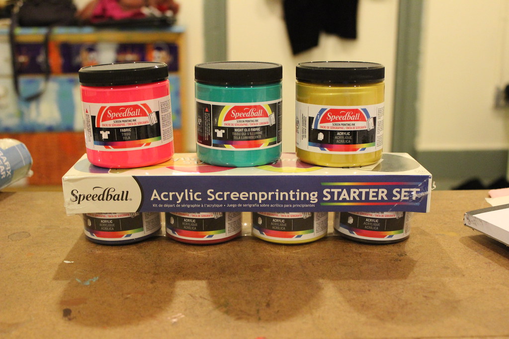 Silk screen inks from Jerry's Sounionhong Flickr