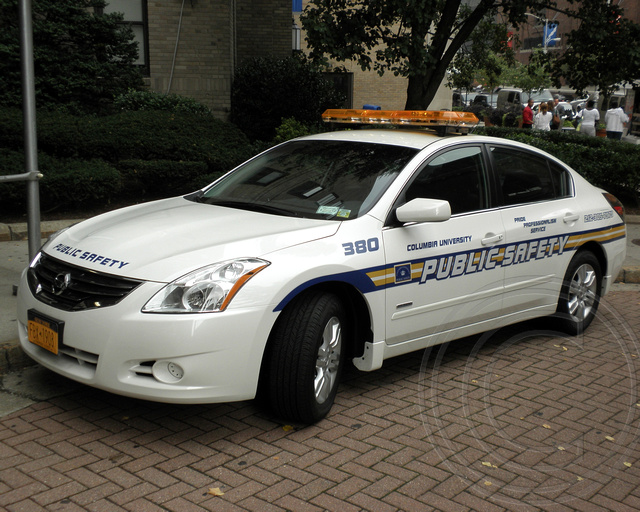 Columbia University Public Safety Car, New York Presbyteri
