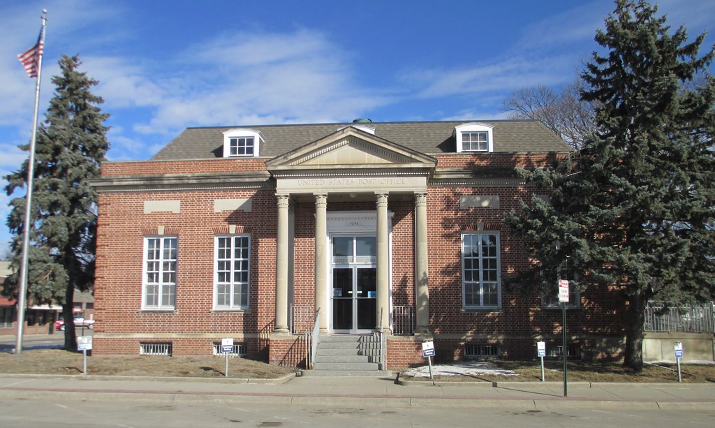 Post Office 68333 (Crete, Nebraska) Built in 1931 courthouselover