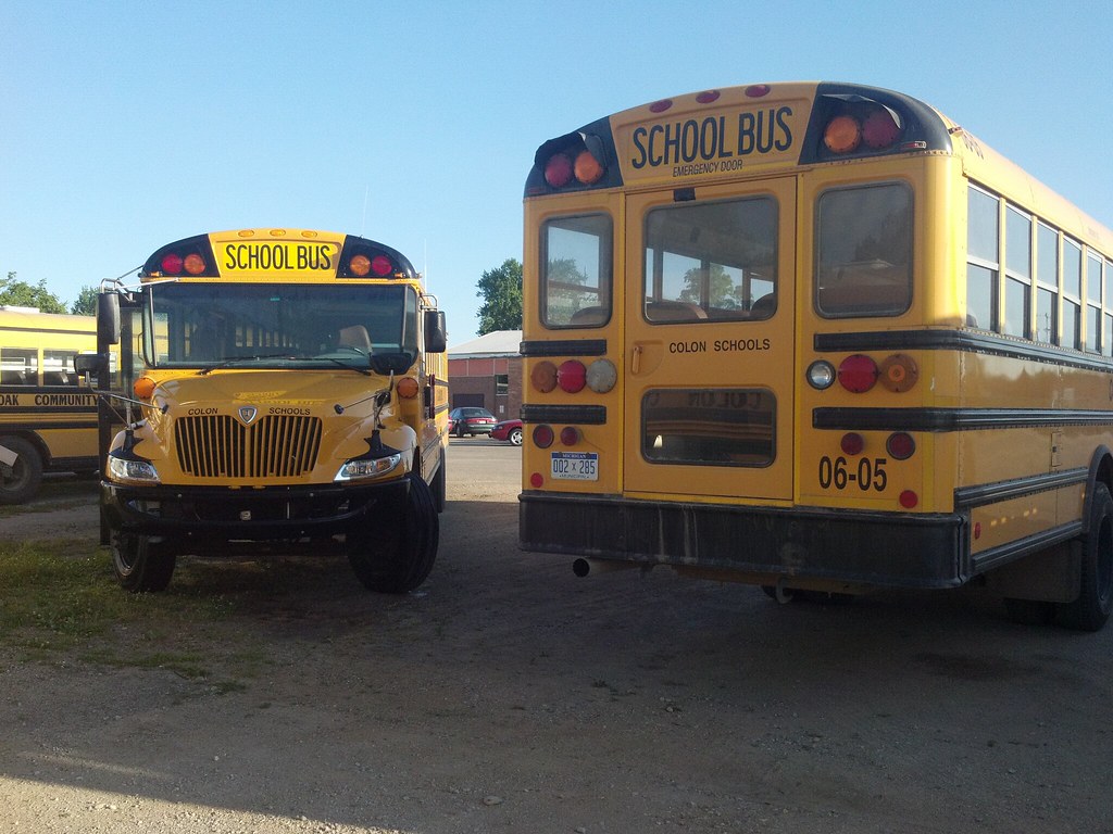 Colon Community Schools Back when I drove 111... Flickr