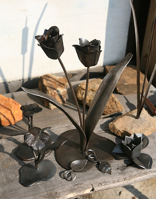 Flowers in Metal with Bob Alexander Blacksmithing at the J… Flickr