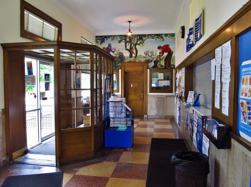 Rockwell City, Iowa New Deal Era United States Post Office