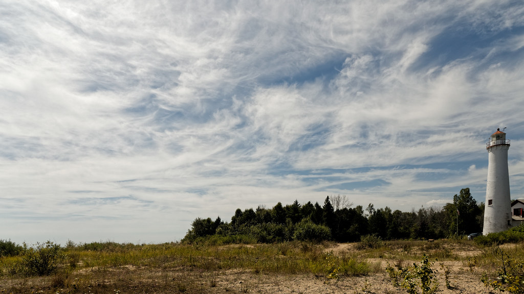 Sturgeon Point Lighthouse Lake Huron, near Harrisville, Mi… Flickr