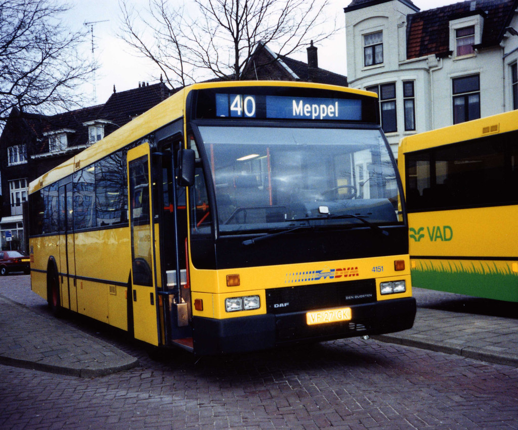 DVM bus 4151 Zwolle NS DVM bus, Zwolle station, route 40 t… Flickr