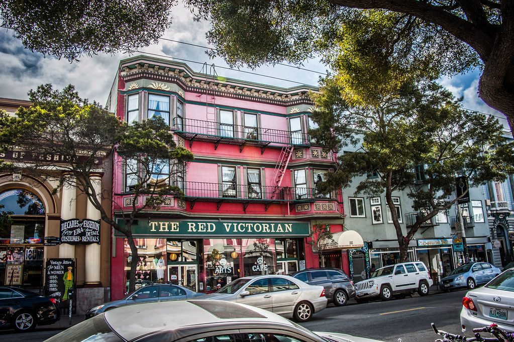 The Red Victorian (cafe) Haight Street, San Francisco Flickr