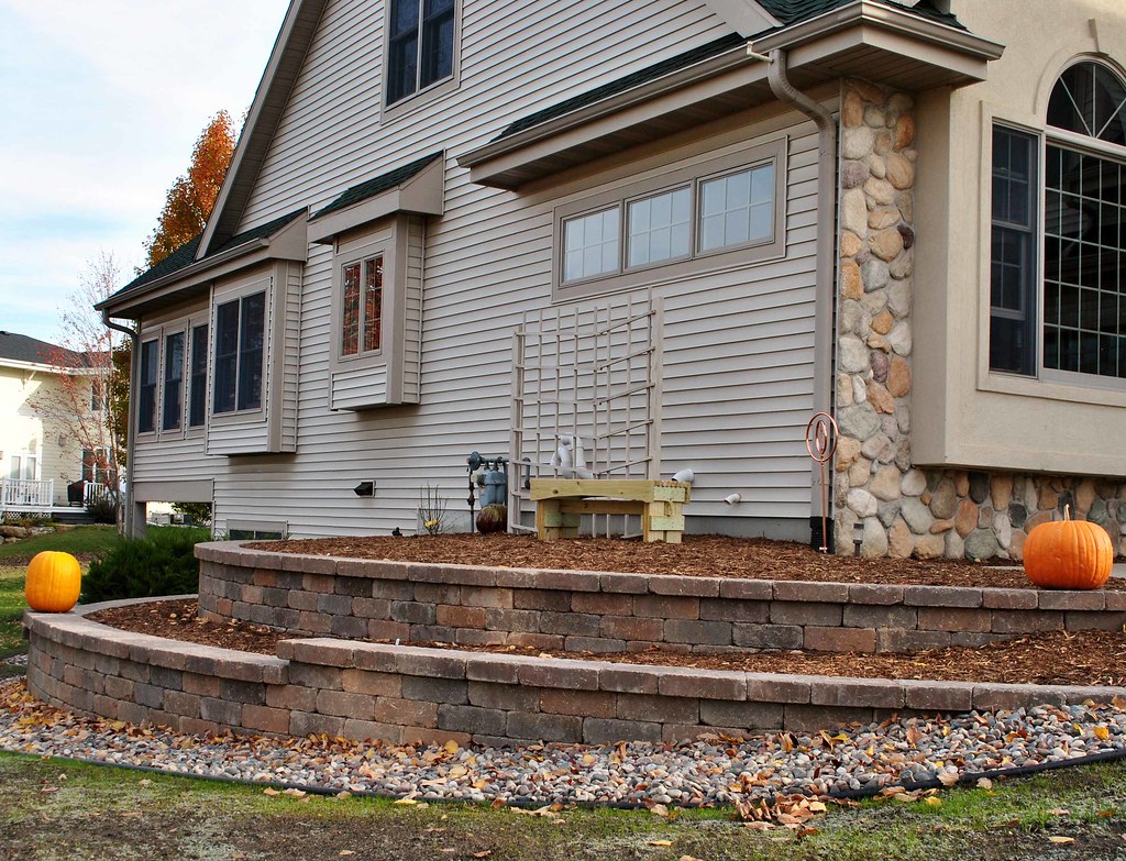 Norland Landscape retaining wall NORLAND LANDSCAPE Flickr