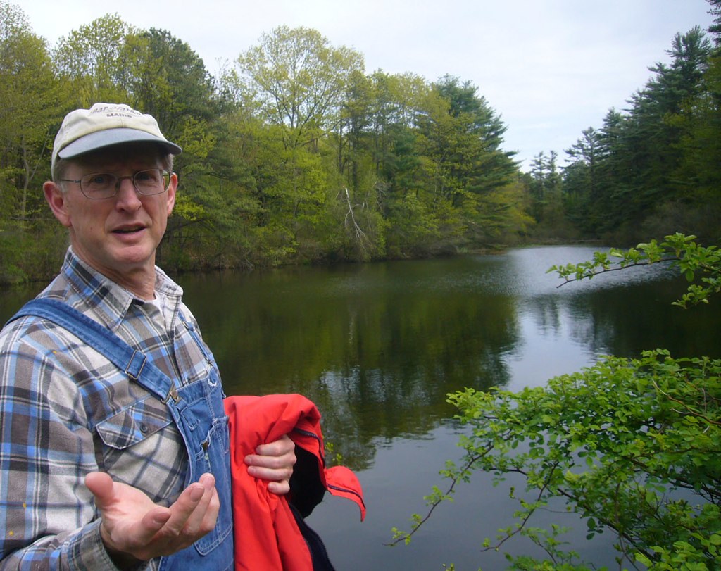 Bill_Cutts_atPond_May2009 Kittery Land Trust Flickr