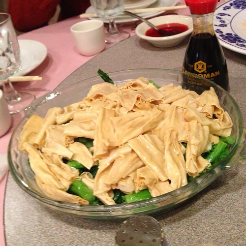 Braised Bean Curd Sheet With Baby Greens China Garden Re… Flickr