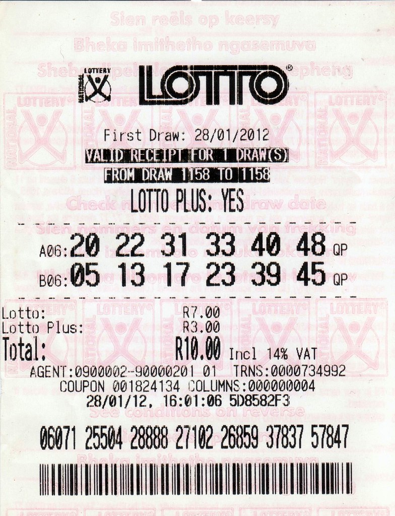 29/1/2013 Lottery ticket Found an old lottery ticket today… Flickr