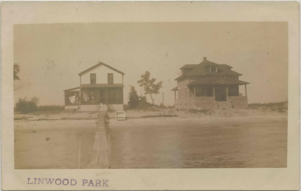 CEN Linwood Shores Bay County MI RPPC 1910 RARE Saginaw Ba… Flickr