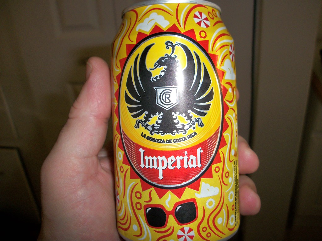 Imperial Costa Rican beer. Sarah Dewar Flickr