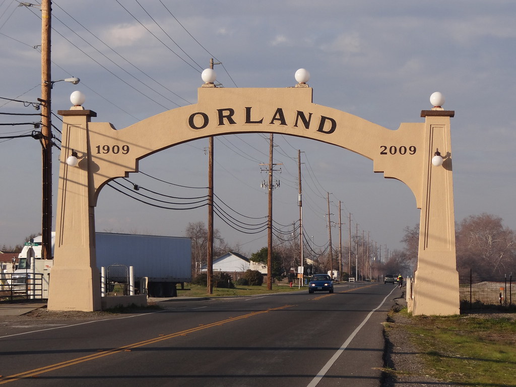 Orland Gateway Arch The gateway arch in Orland, CA, on old… Rick