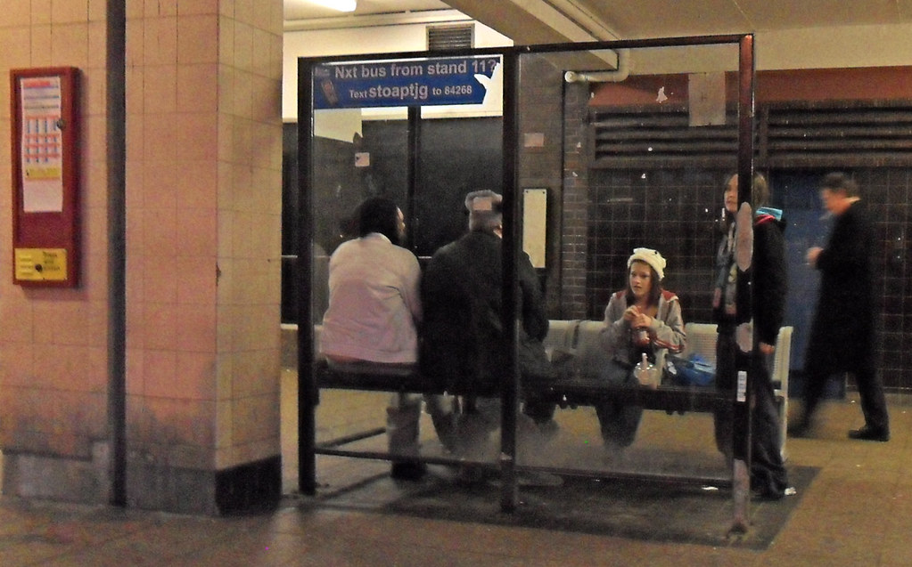 Farewell to Hanley Bus Station Waiting... 26/11/11 … Flickr