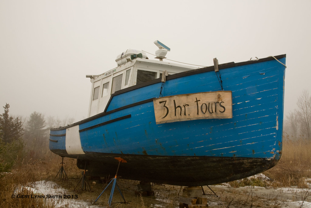 3 Hour Tours I found this boat in Eliot, Maine. Tim, the p… Flickr