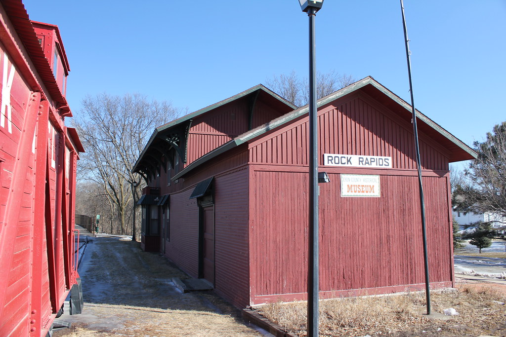 Rock Island Railroad Depot Rock Rapids, IA Built in 1896… Flickr